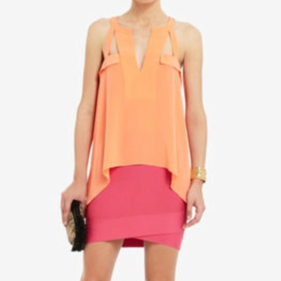BCBG Kayleen Draped Top - Picture 4 of 5